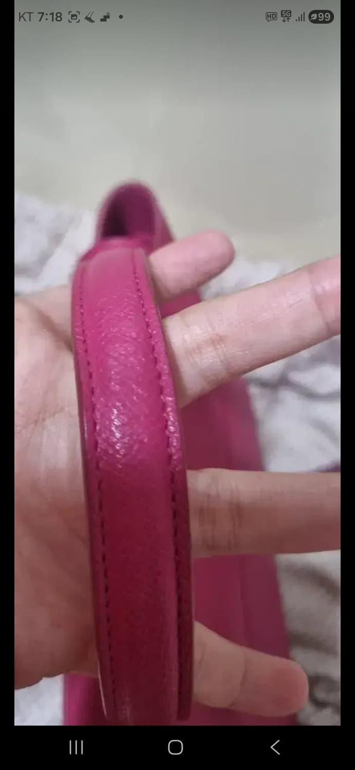 셀린느 벨트백 미니 핫핑크 상품이미지9