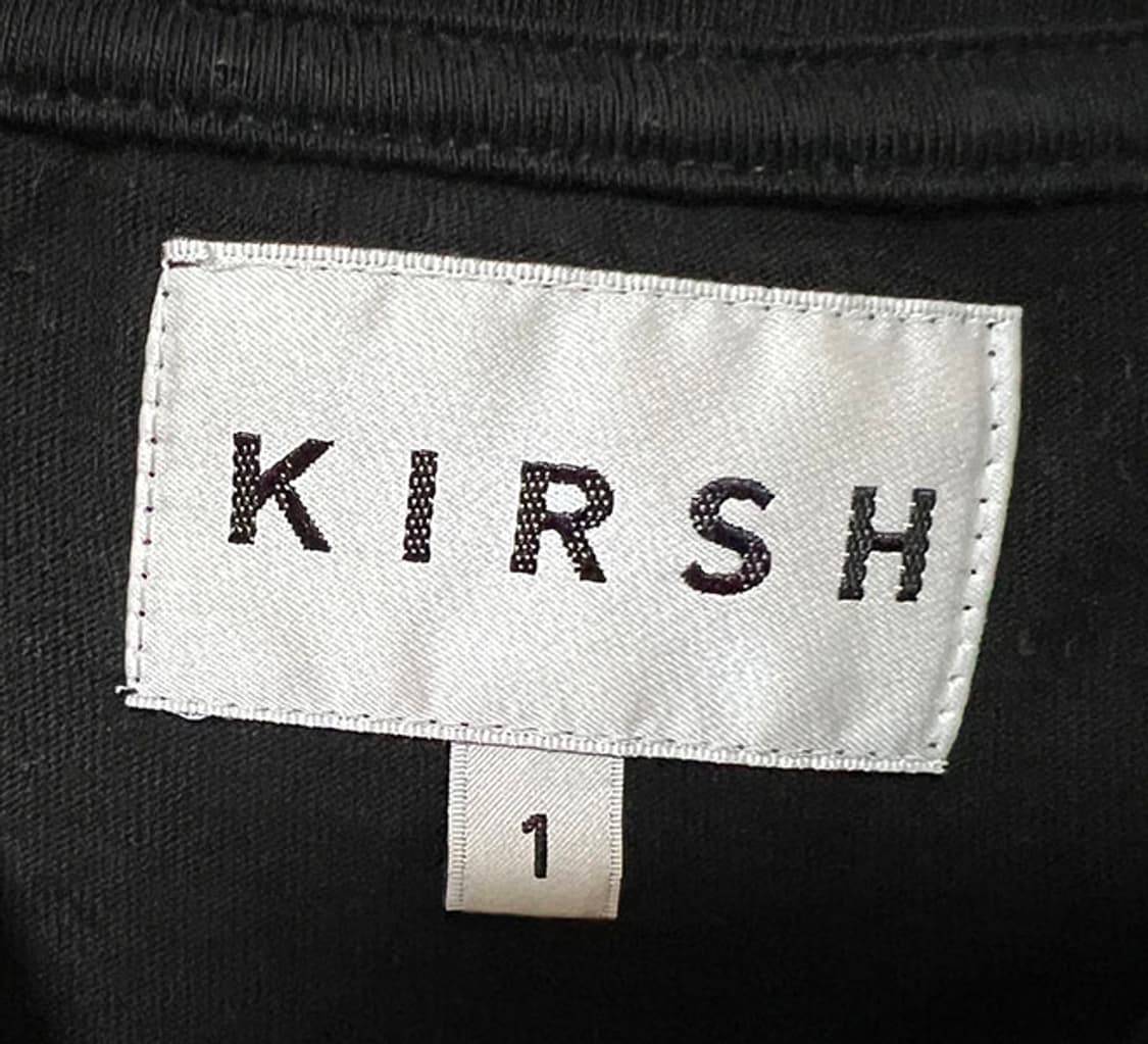 KIRSH 키르시 체리 스탠다드핏 여자반팔티 블랙 1사이즈 M 95 66 상품이미지3