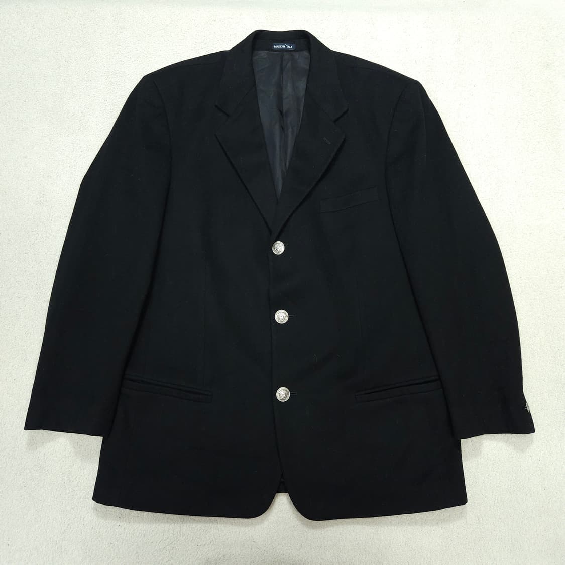 베르사체 은장 블레이저 52 블랙 상품이미지1