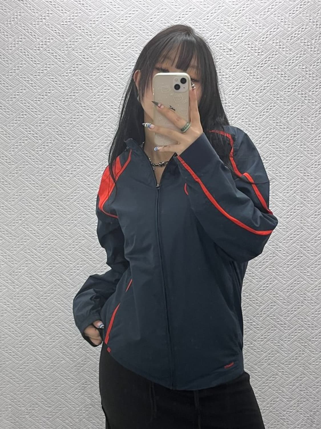 나이키 올드스쿨 레트로 토탈90 바람막이 자켓 M C07608 상품이미지2