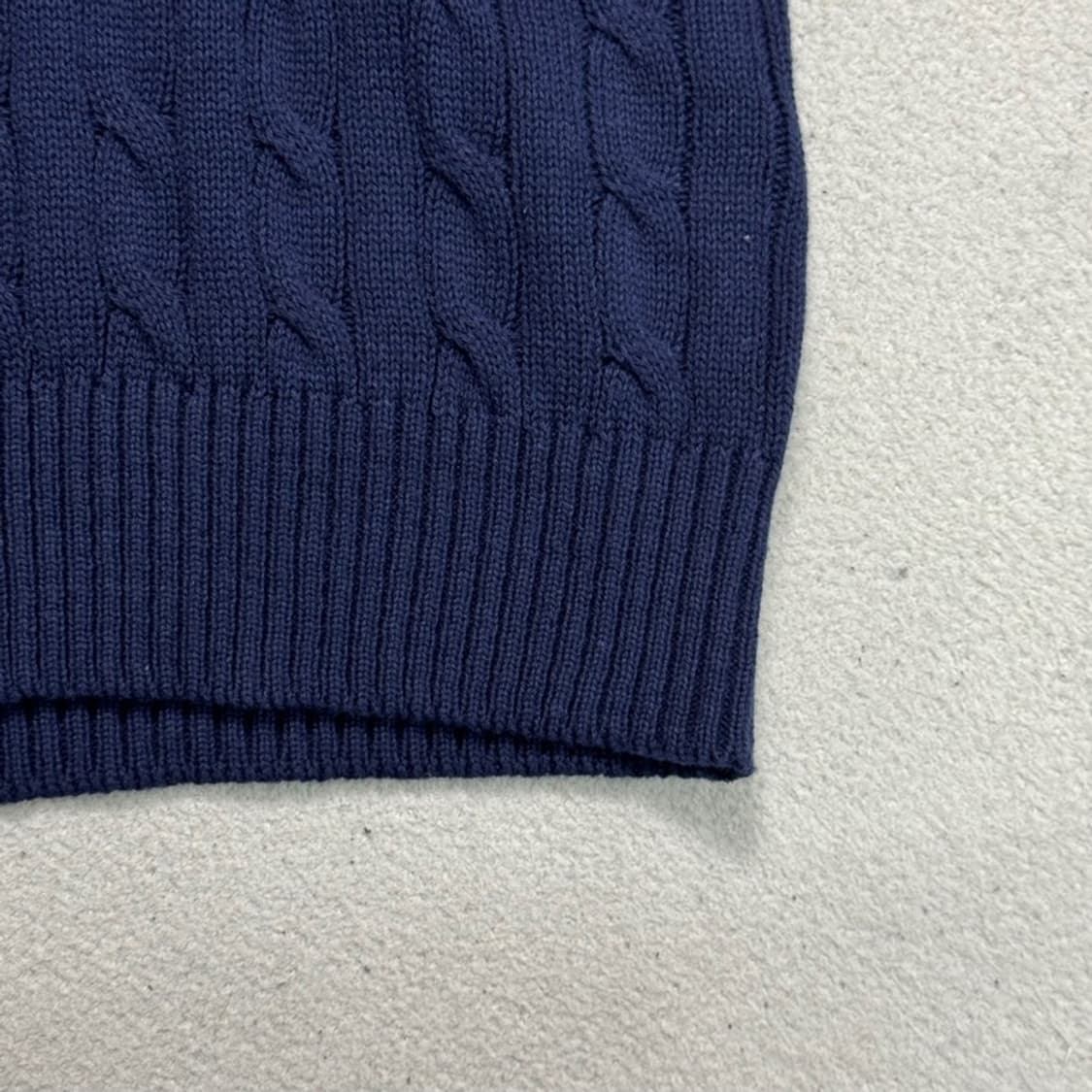 RALPH LAUREN 숏 슬리브 케이블 니트 M 상품이미지6