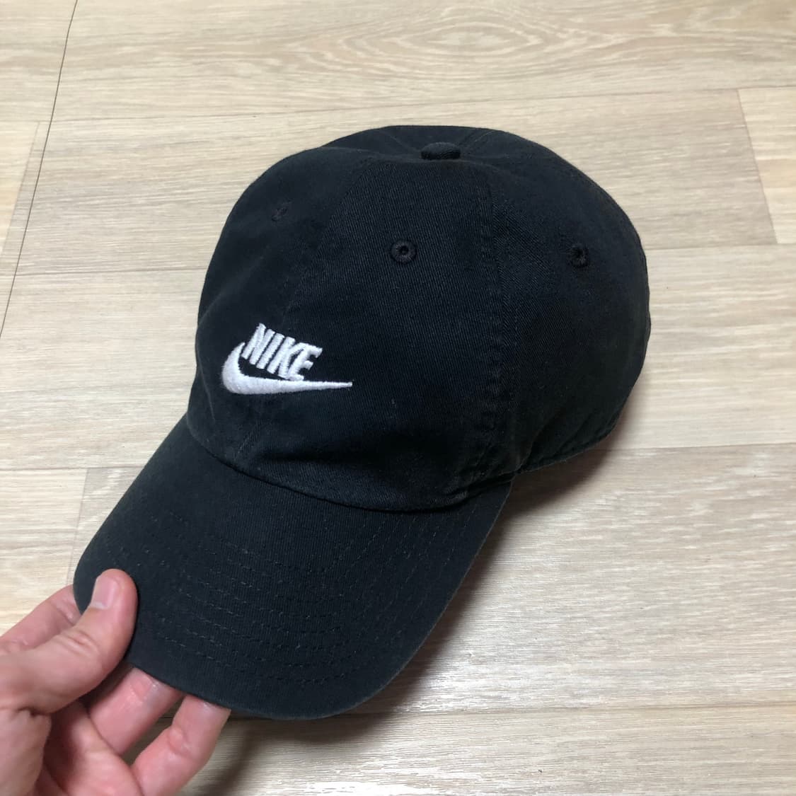 (M/L) 나이키 NIKE 클럽캡 트리플 블랙 나이키 모자 상품이미지5