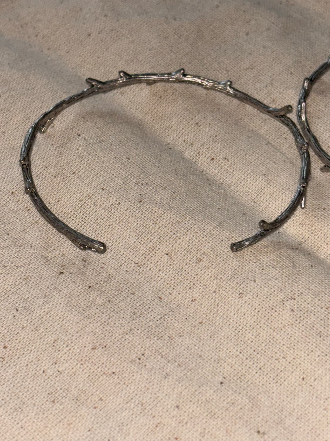 Vintage Twig Metal Bangle 상품이미지1