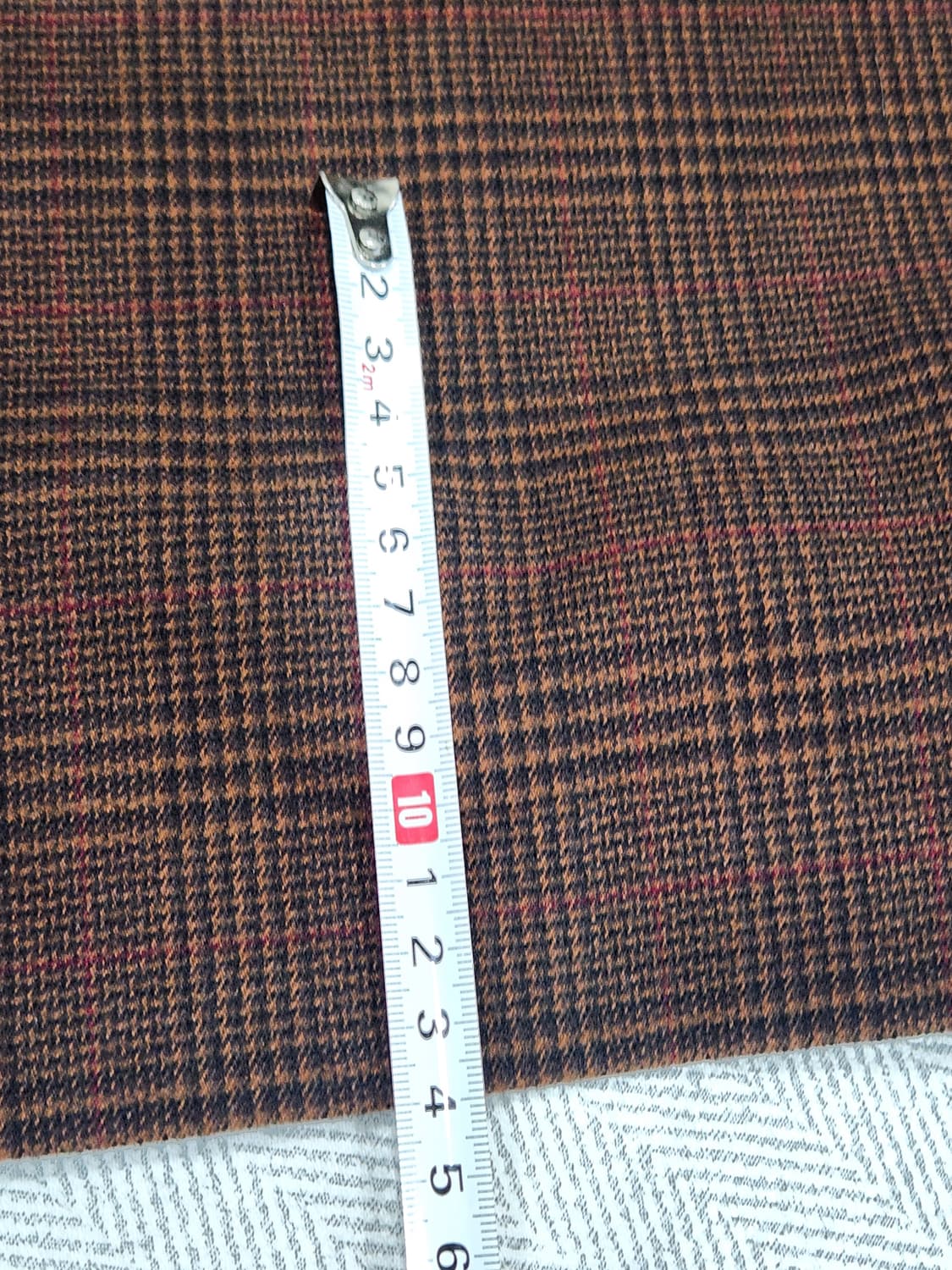 [S] 언유주얼앵글 브라운 체크 롱 맥시 원피스 S 상품이미지8