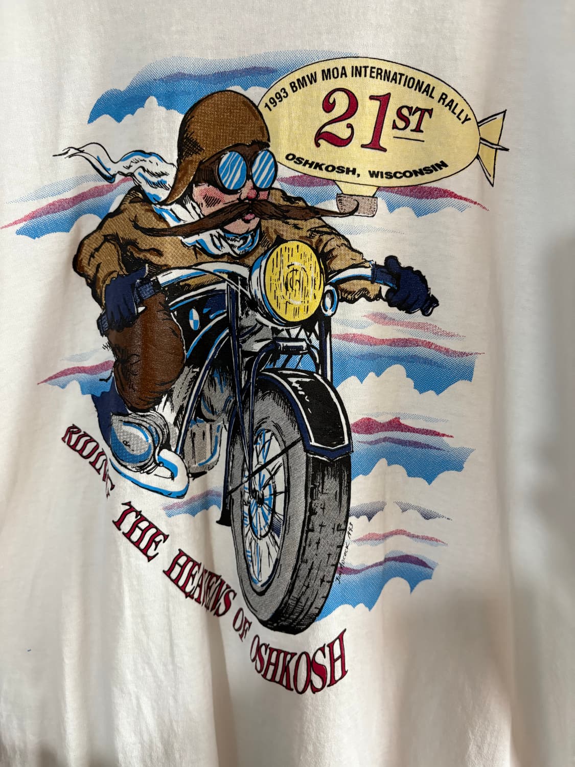 90‘s BMW MOA 21st International Rally T 상품이미지2