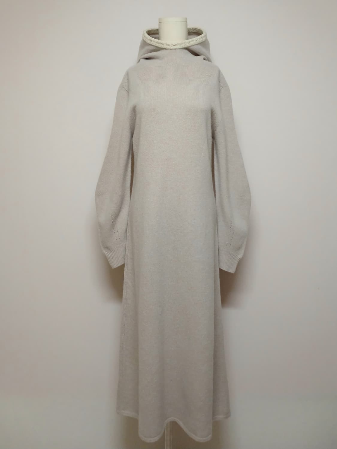 타임 TIME 캐시미어 블렌드 홀가먼트 롱 니트 원피스 상품이미지1