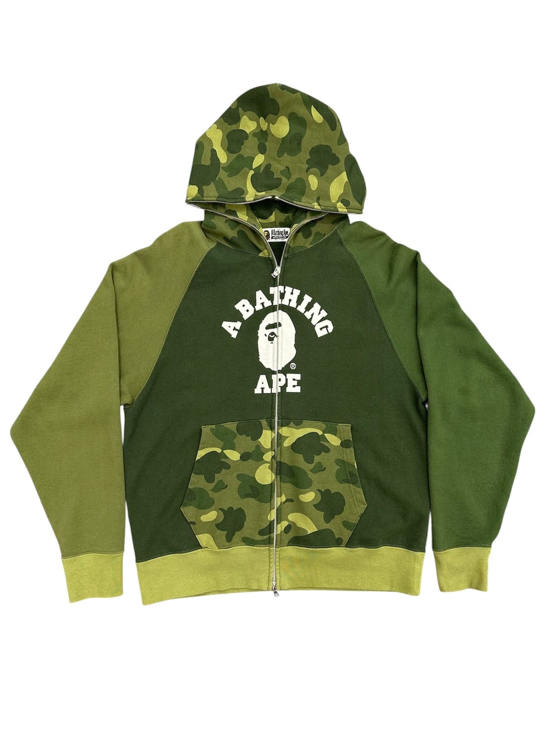 BAPE Original Camo Detail Zip Hoodie 상품이미지4