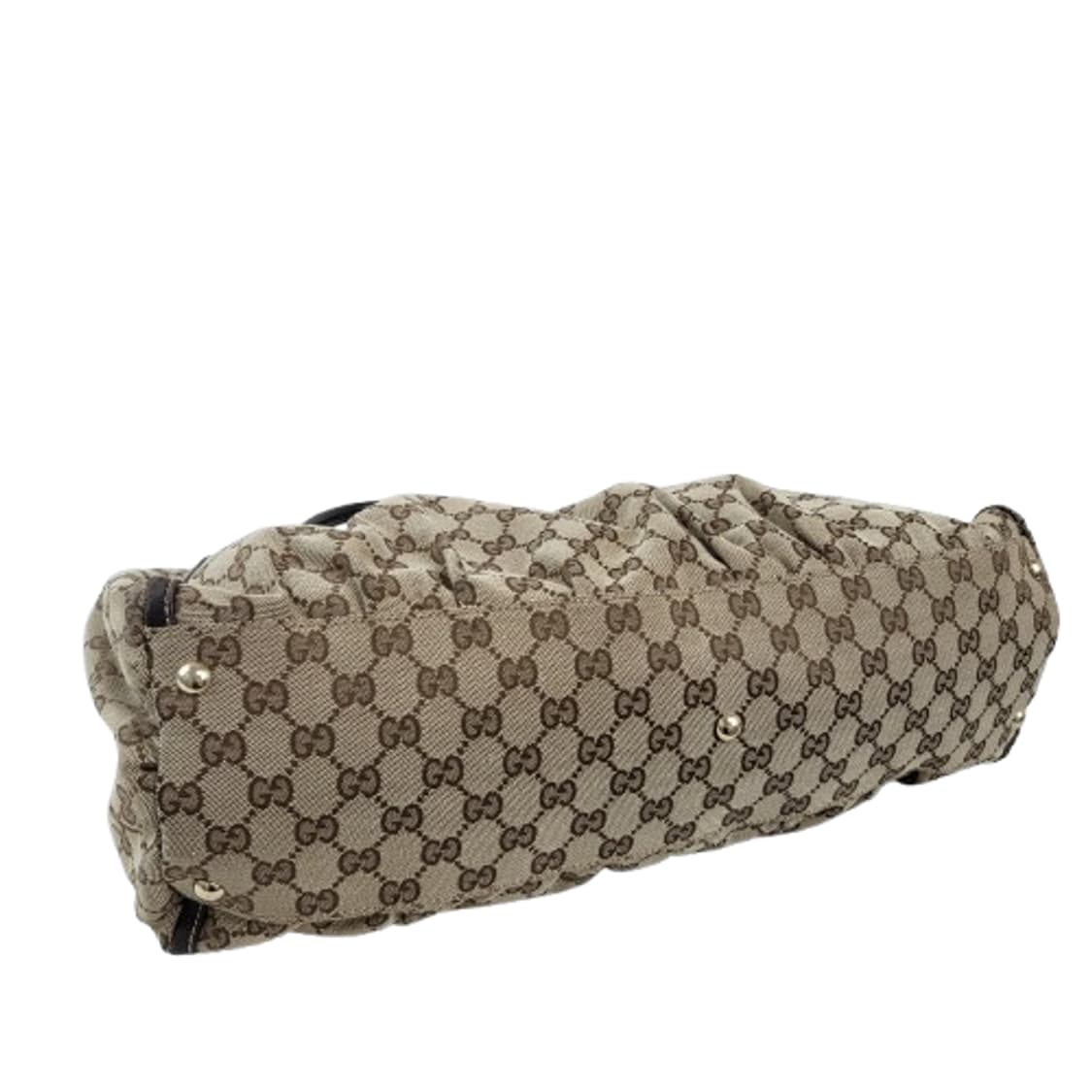 정품 구찌 189835 GG로고 자가드 캔버스 D링 호보 숄더백 상품이미지7