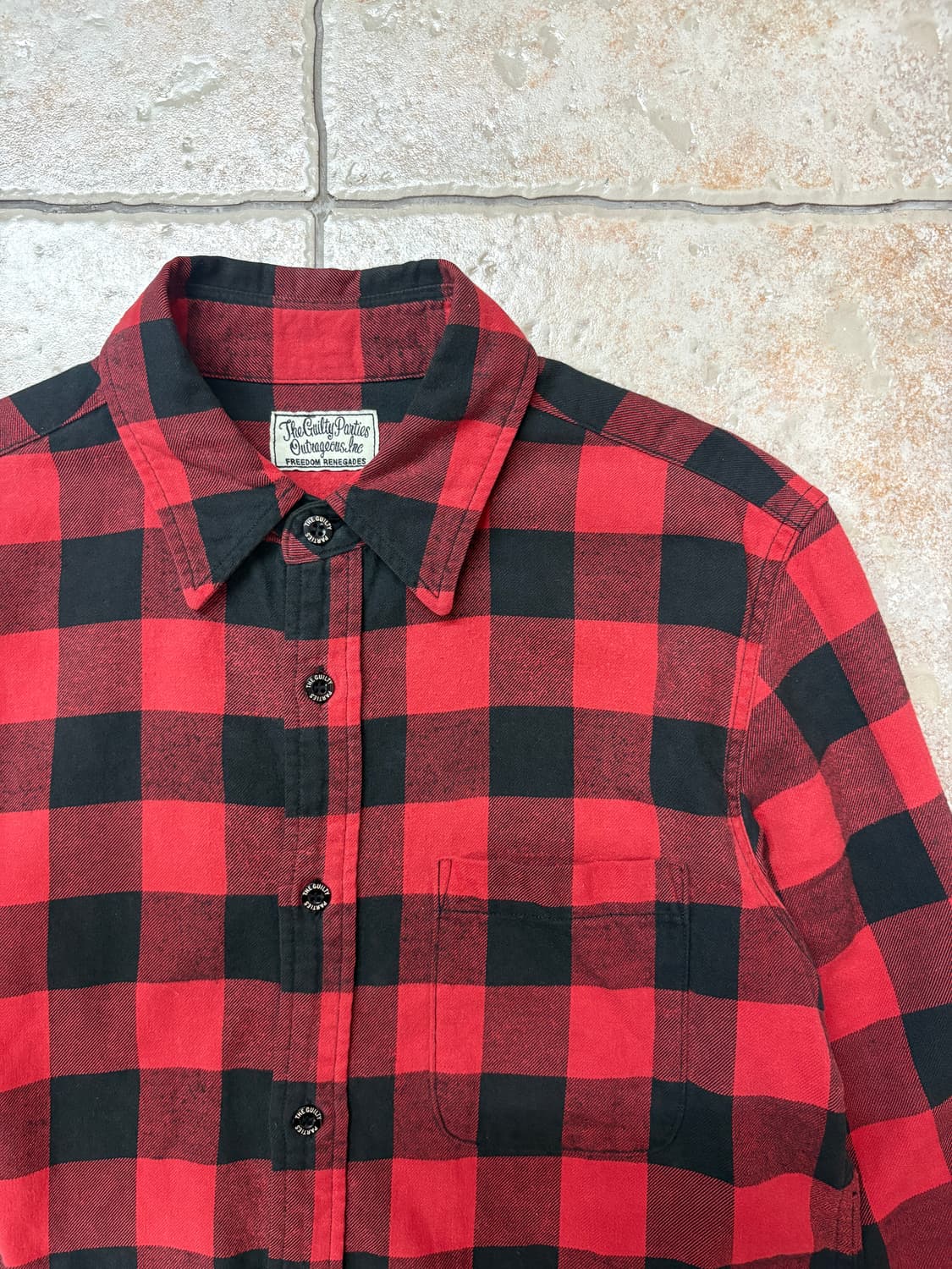 Wacko Maria flannel shirt “Rock Steady” 상품이미지1