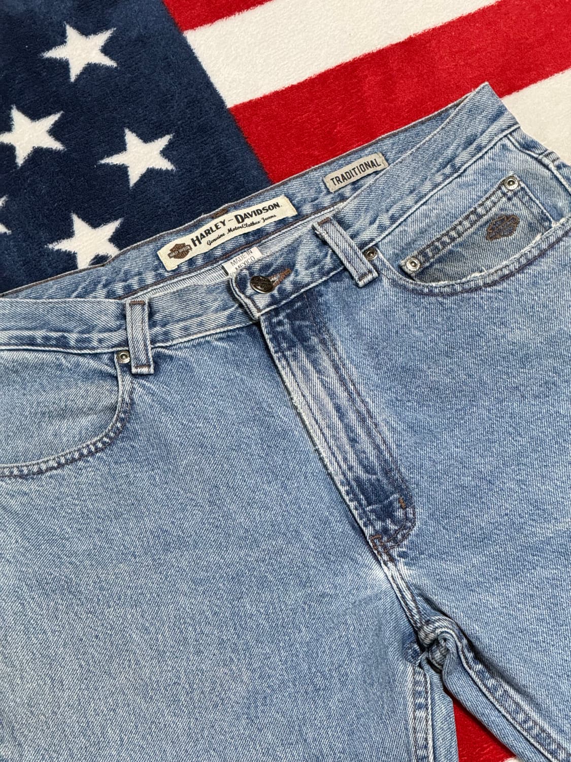 할리데이비슨 데님팬츠 Harley-Davidson denim pants 상품이미지5