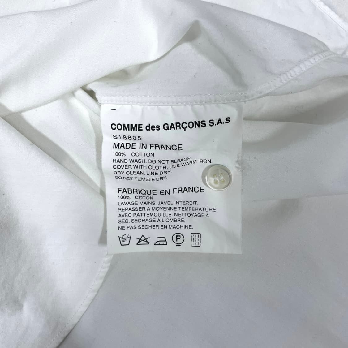 Comme des garcons Pink frill shirt  상품이미지7