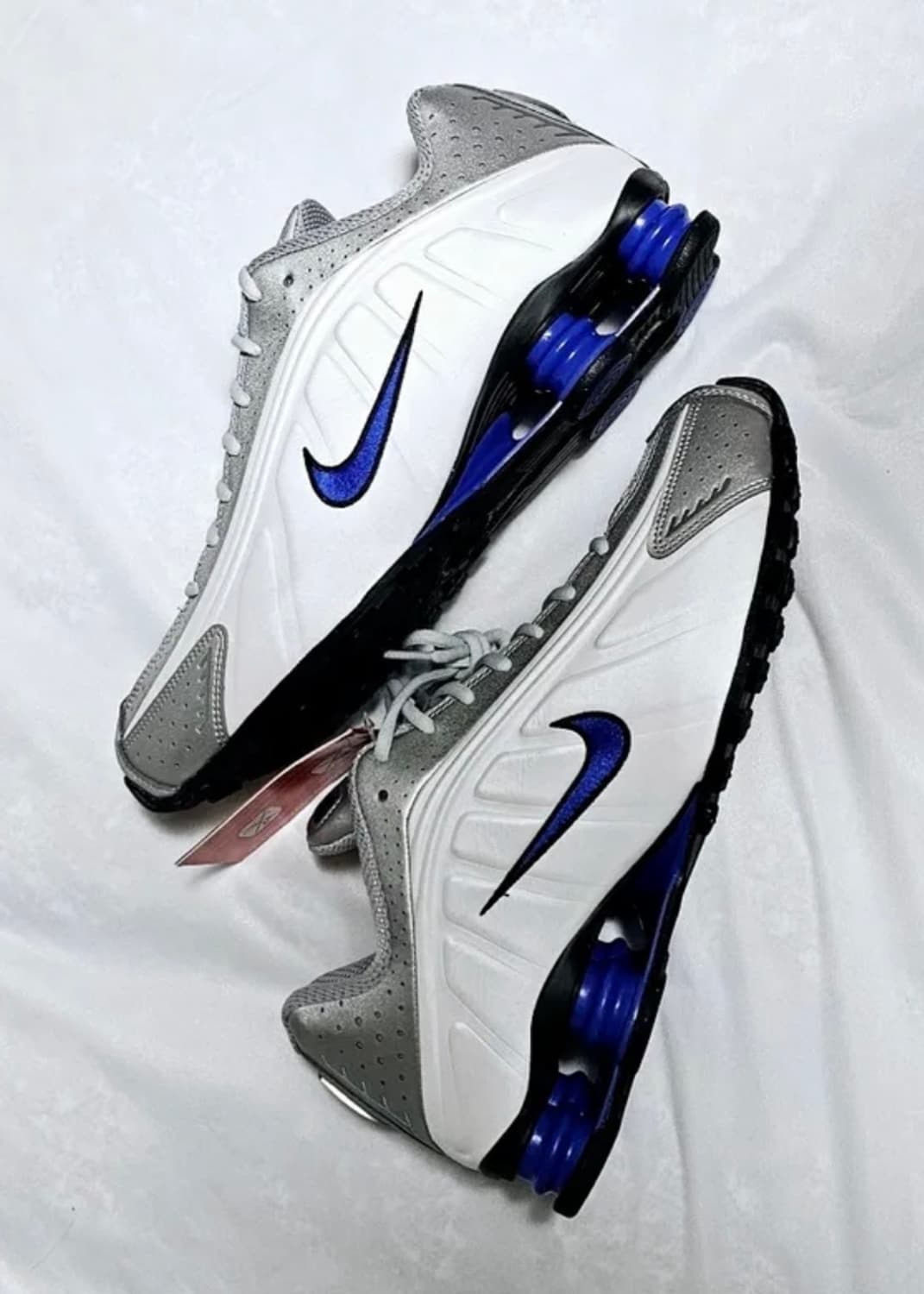 나이키 샥스 화이트 레이서 블루 상품이미지5