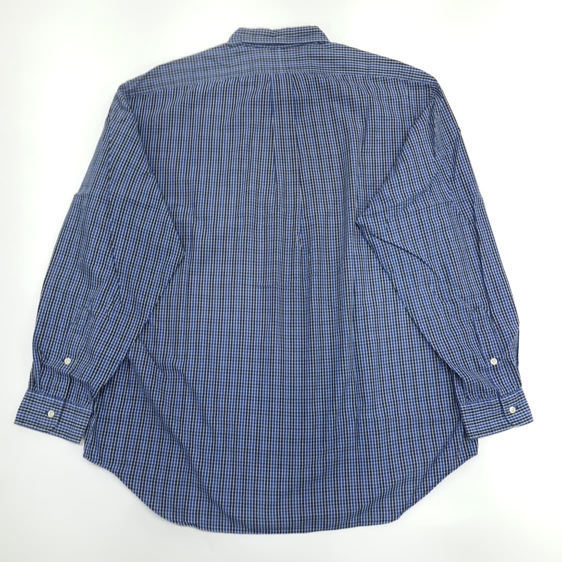 Co854 XL 폴로 랄프로렌 블루블랙 마이크로체크 긴팔 셔츠 남방 상품이미지7