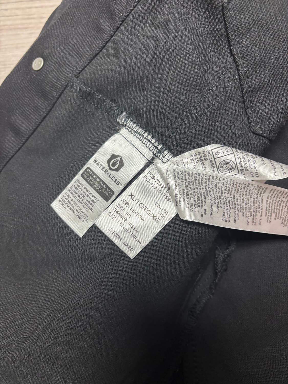 [xl] 리바이스 블랙 트러커 자켓 상품이미지5