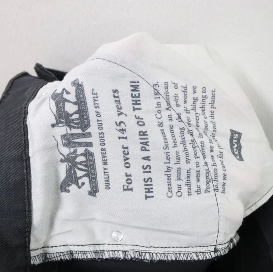 Levi's 541 블랙탭 상품이미지7