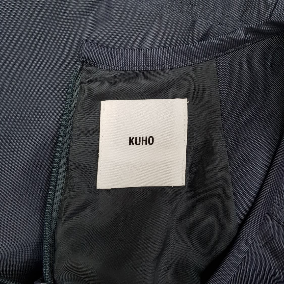 KUHO 구호 2023 슬리브리스 셔링 롱 원피스 4사이즈 상품이미지9