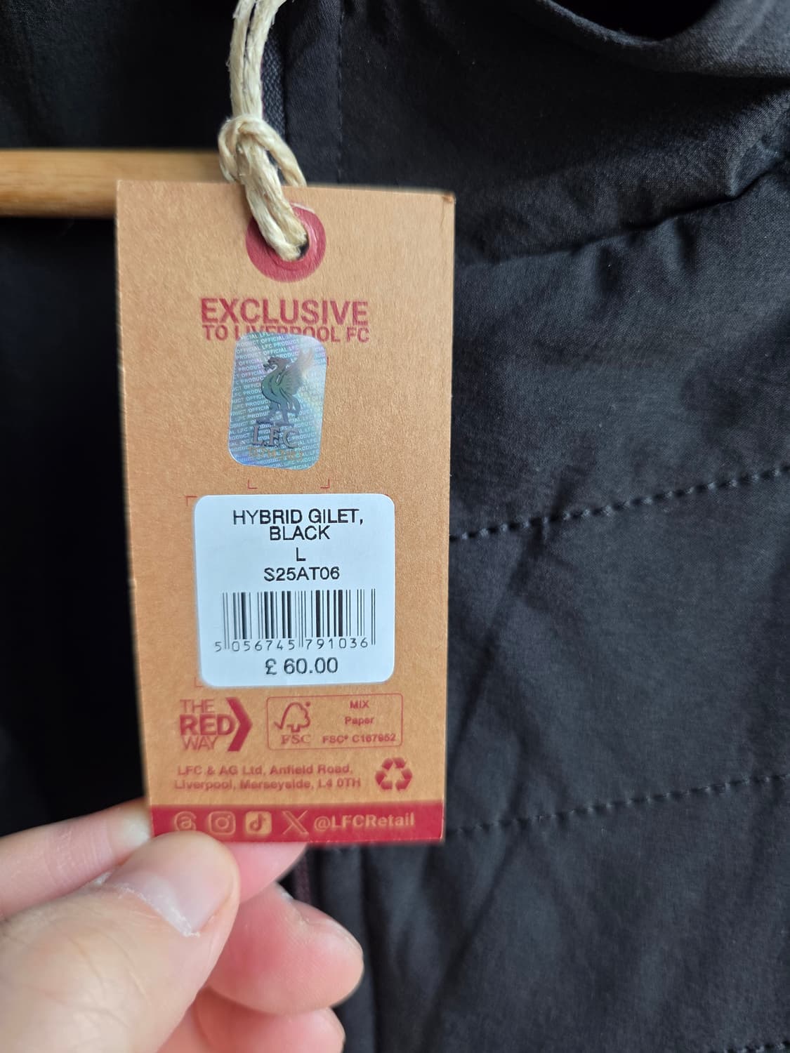 새상품)리버풀 FC 남성 하이브리드 베스트 XL 상품이미지7