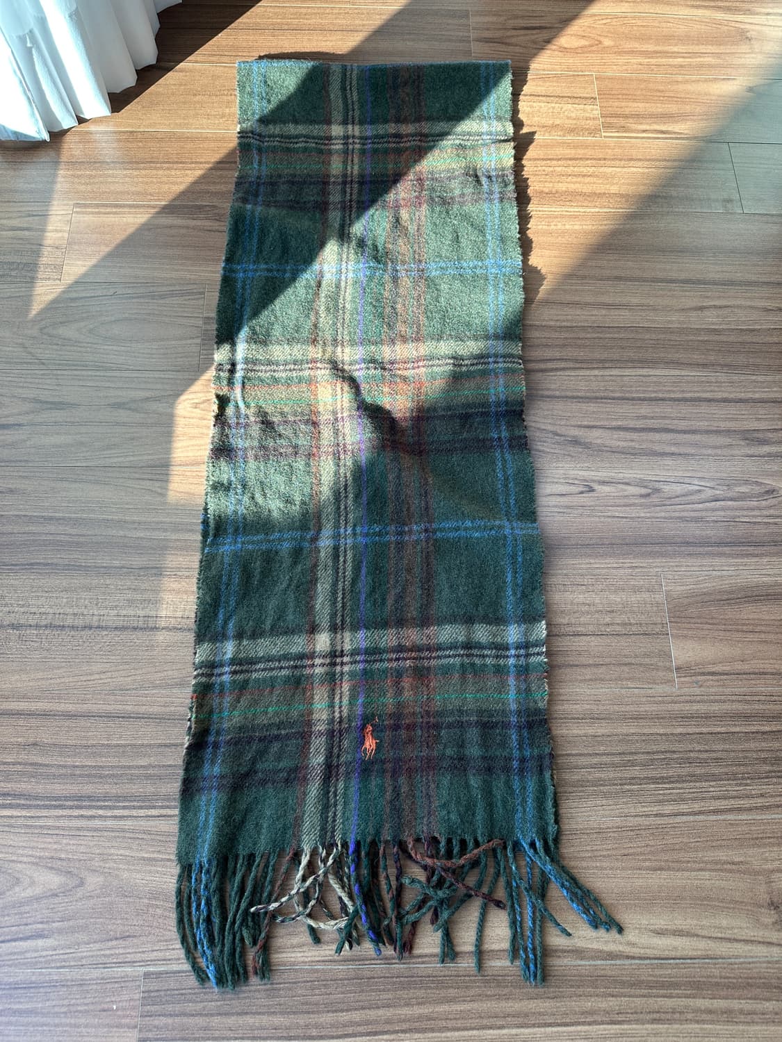 폴로 체크 울 머플러(made in Italy) 상품이미지8