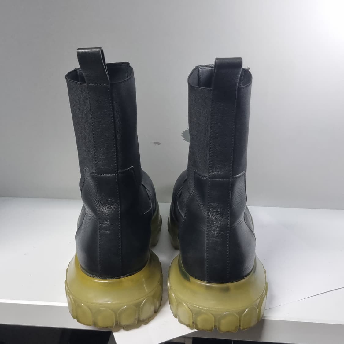 릭오웬스 메가 보조 비틀 트랙터 첼시 부츠 상품이미지5