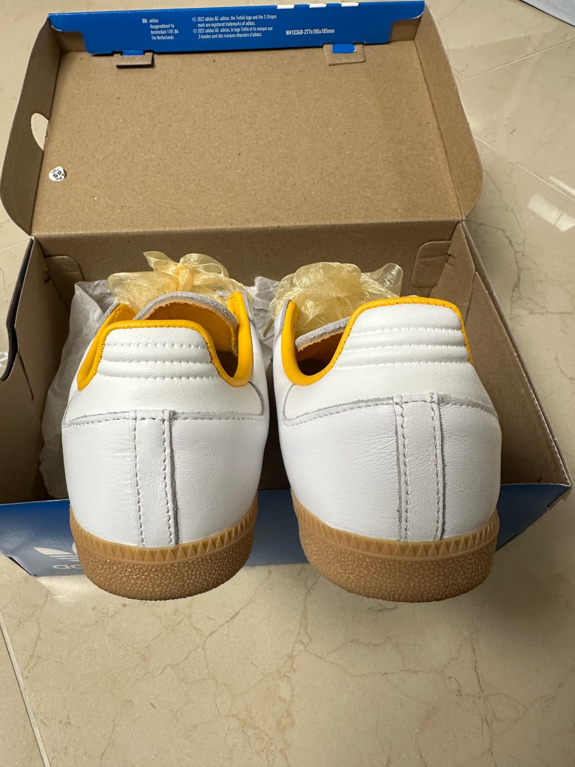 아디다스 삼바 옐로우 스니커즈 235  상품이미지7