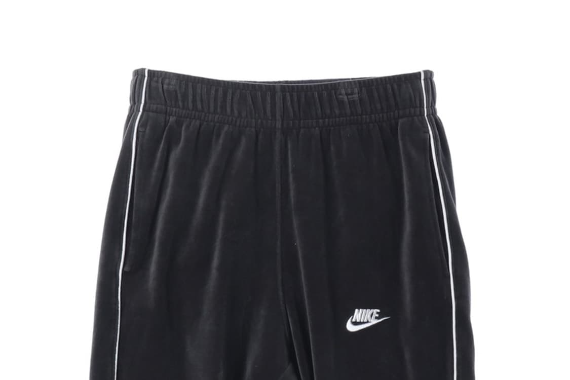 나이키 벨루어 사이드 라인 조거 팬츠 블랙 M 상품이미지3