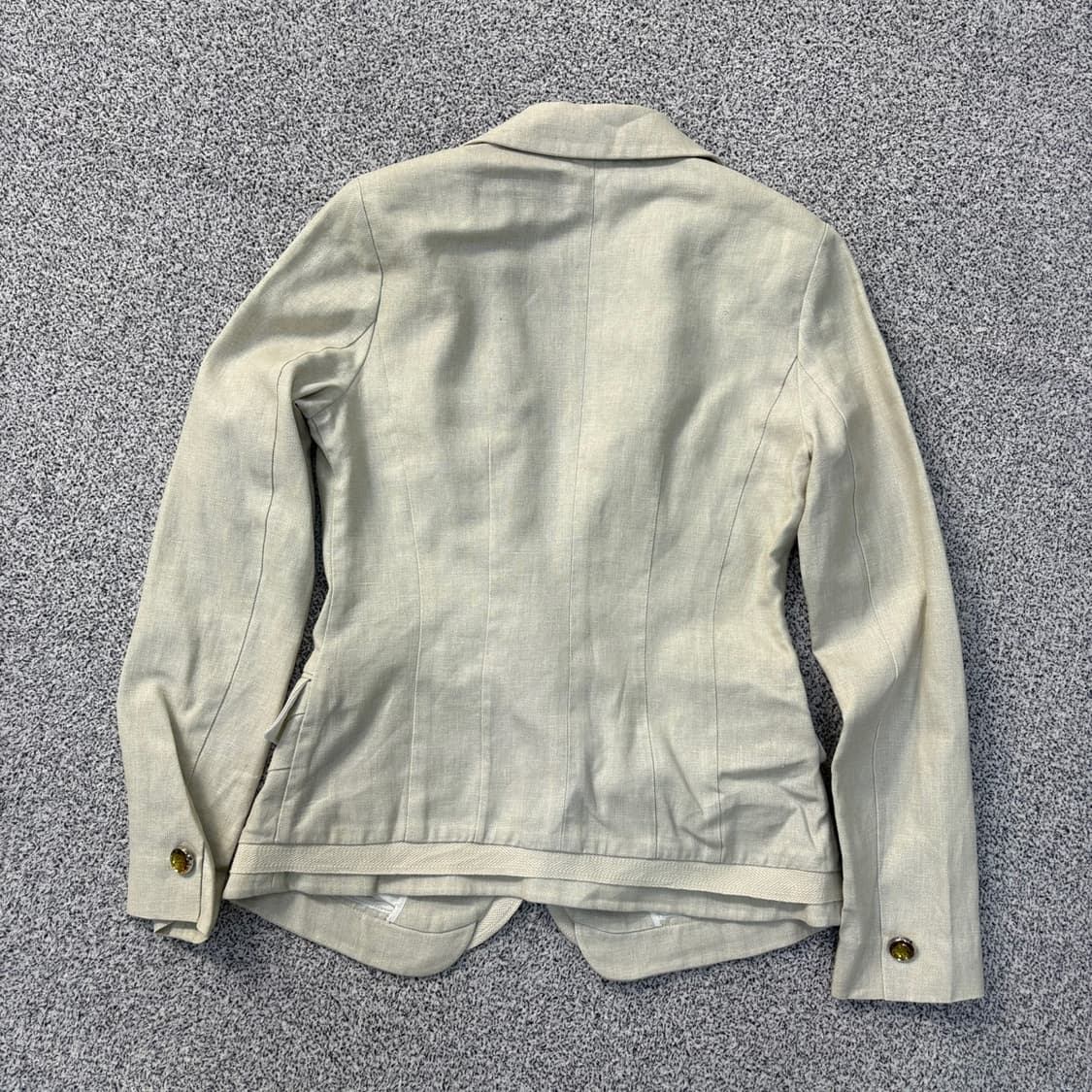82 잇미샤 린넨 자켓 0407J 상품이미지2