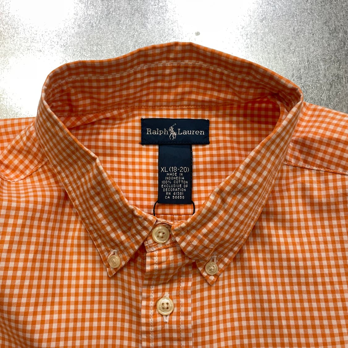 (XL) POLO 폴로 랄프로렌 체크 셔츠 상품이미지8