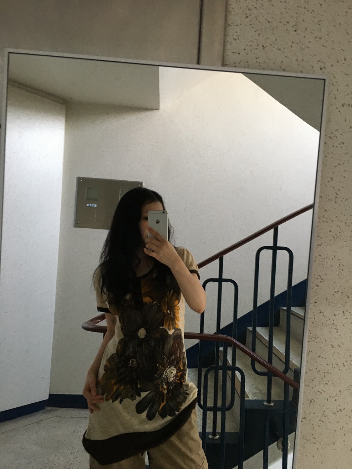 retro floral tunic top 상품이미지6