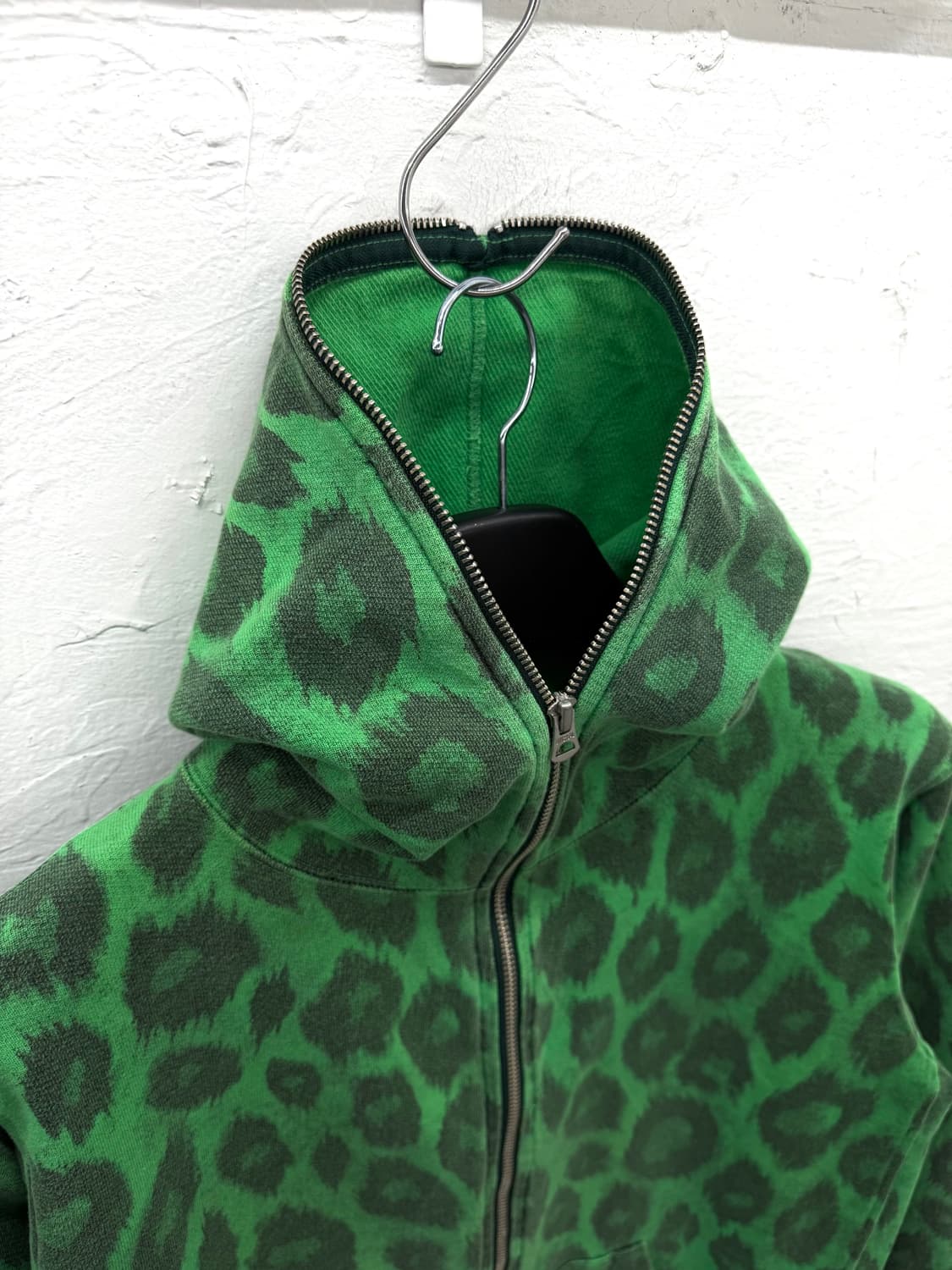 sasquatchfabrix 레오파드 풀 후드집업 상품이미지3