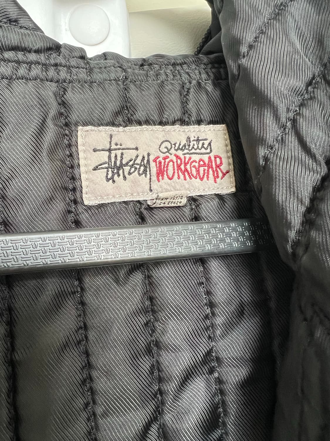 스투시 더블 다이 워크 자켓 블랙 상품이미지6