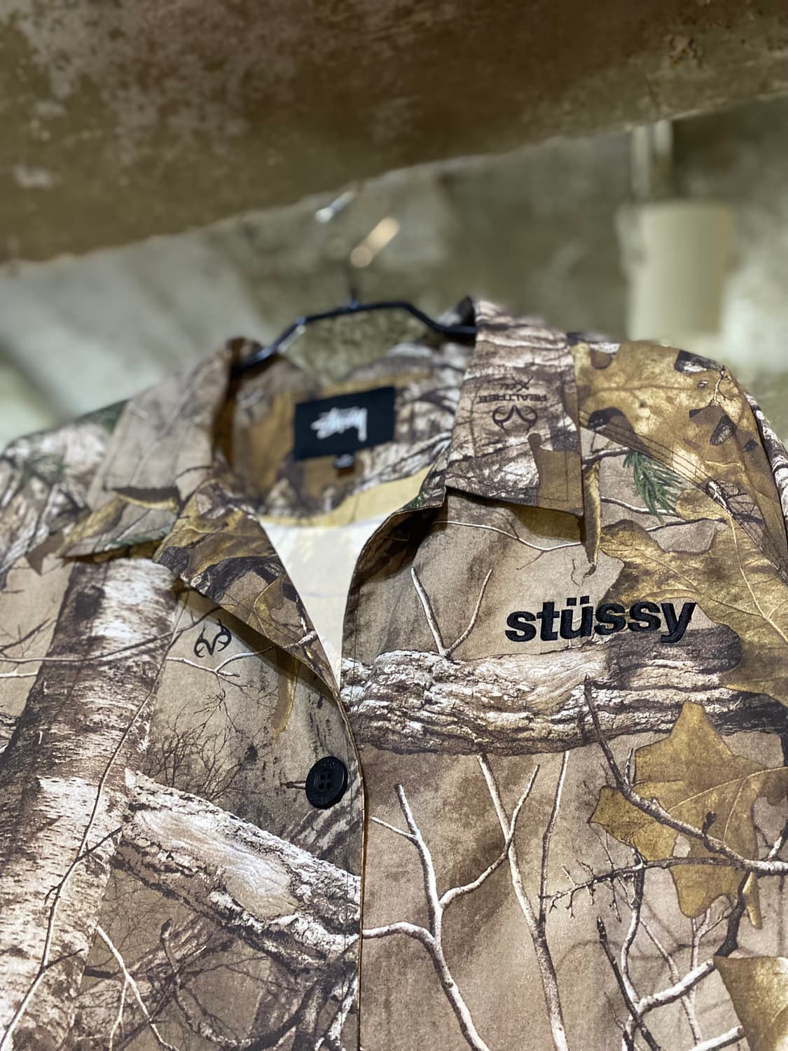 stussy X REALTREE 스투시 헌팅 코트 M 상품이미지5