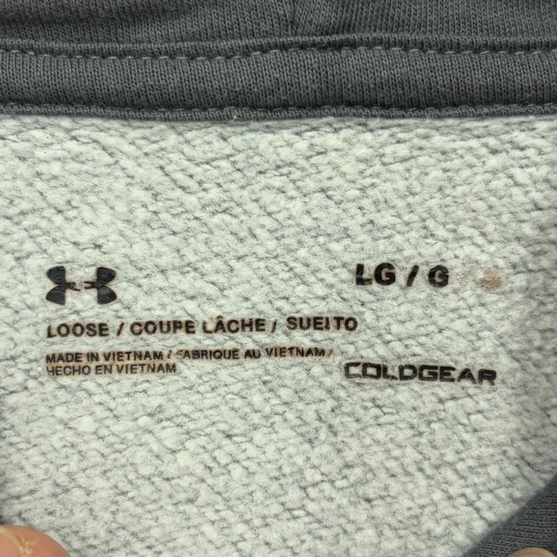 언더아머 빅로고 후드티 v2594 상품이미지5