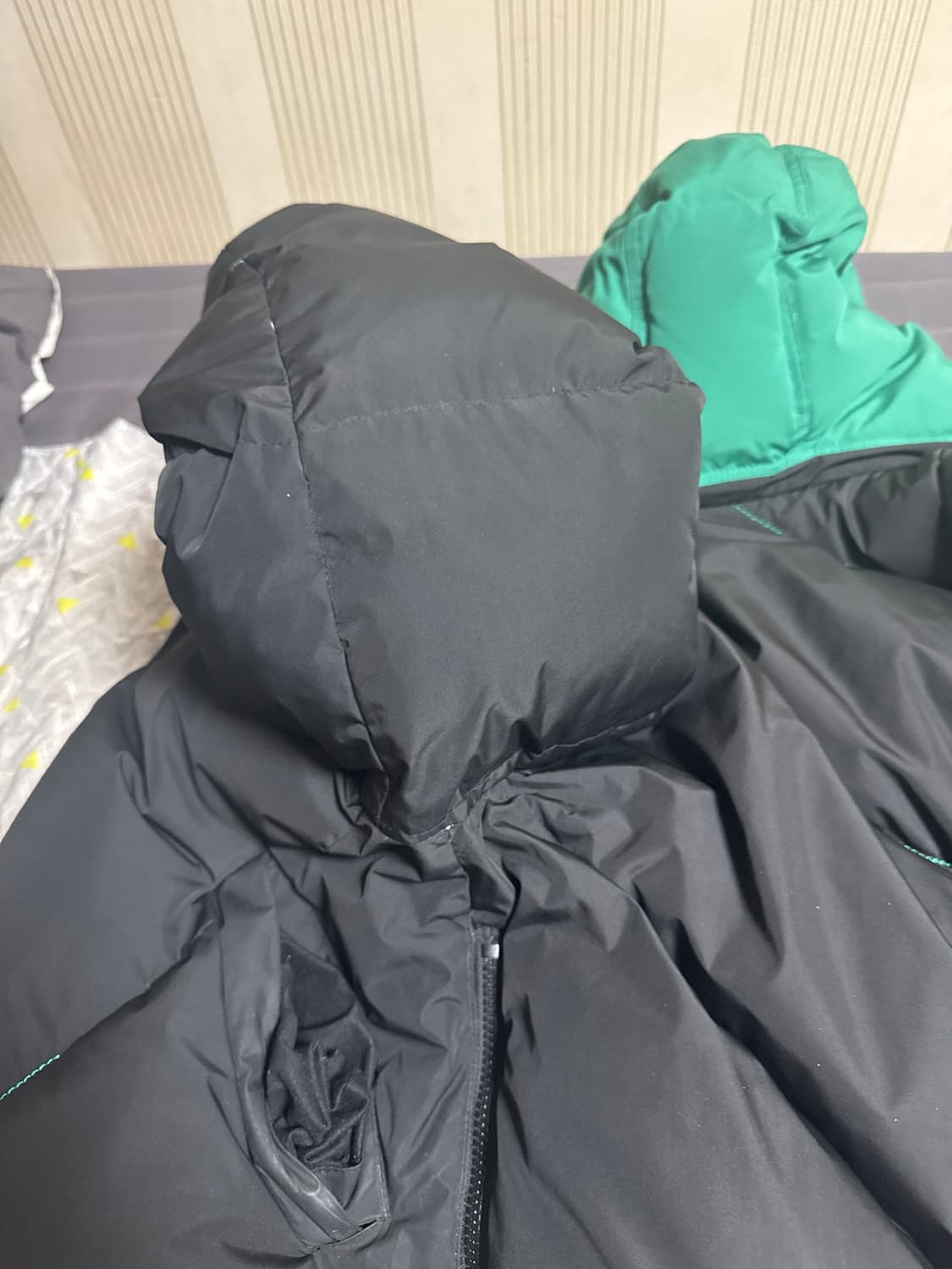 자라 x 아더에러 오버사이즈 패딩 자켓 블랙 S (100-105) 상품이미지3