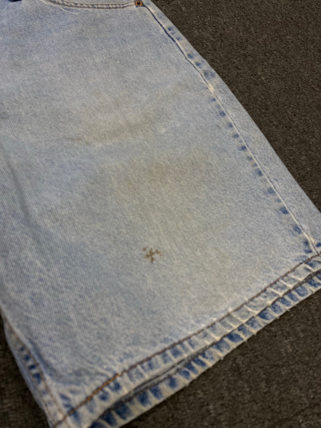 90s Levis 리바이스 550 오렌지탭 데님 쇼츠 상품이미지5