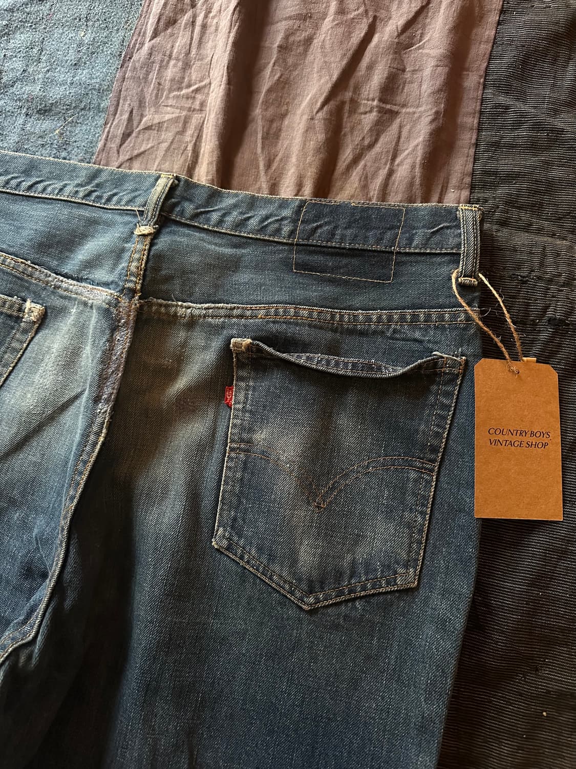 70s Levis 517 66전기 Denim Pants 상품이미지6