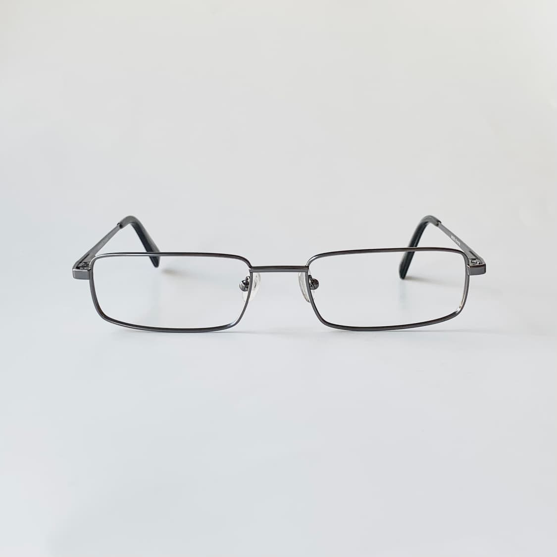 770 데드스탁 픽키 빅사이즈 슬림 사각 건메탈 빈티지안경 상품이미지1