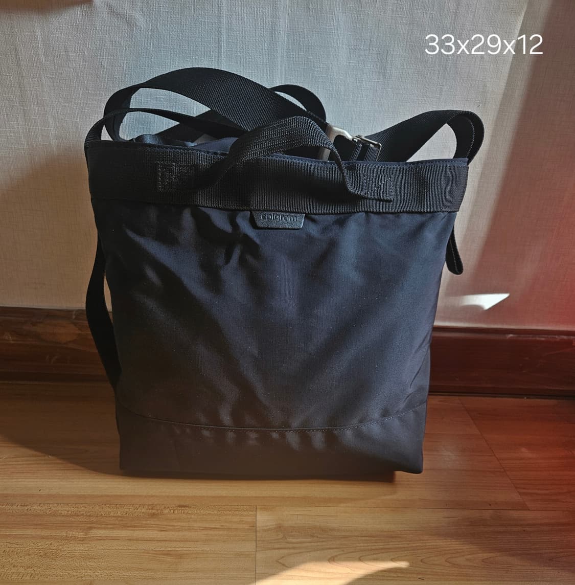 epigram 에피그램 블랙 토트백 겸 숄더백 크로스백 상품이미지1