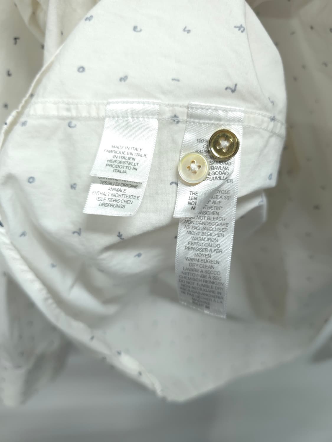 폴스미스(Paul Smith) 넘버링 로고 셔츠 ( 남성L ) 상품이미지9