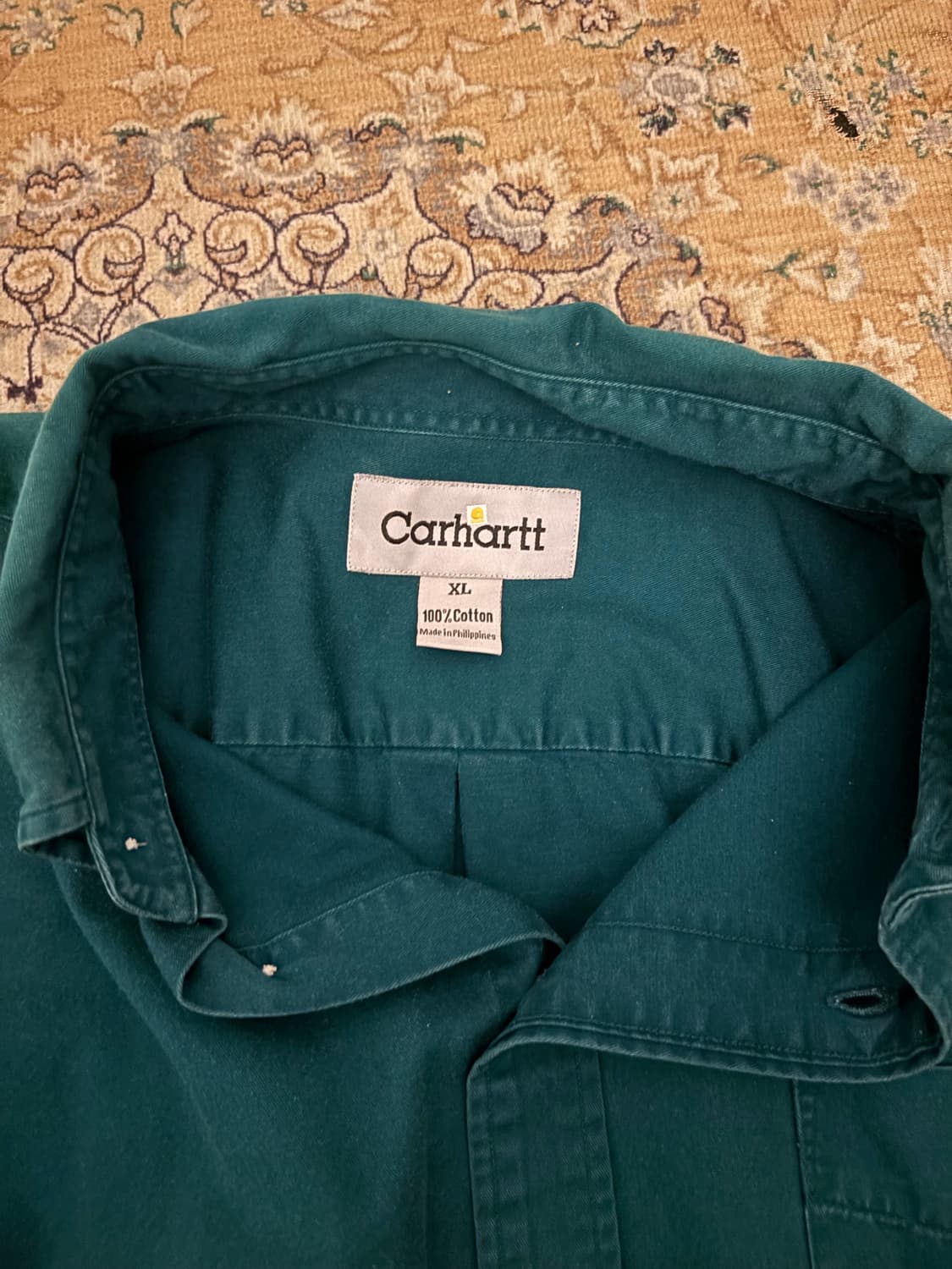 Carhartt Vintage green shirts 상품이미지3