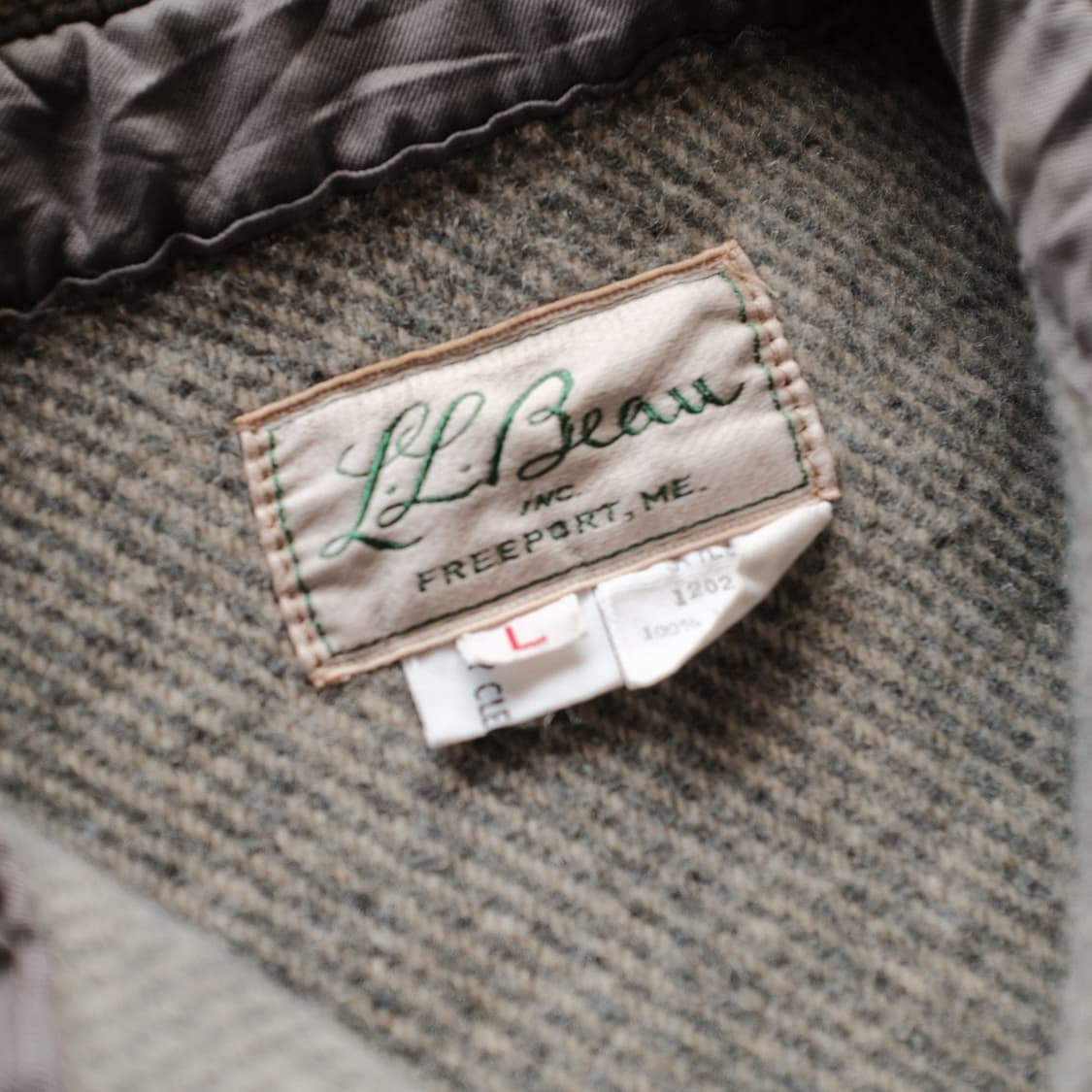 1970's L.L.Bean Wool Shirt 상품이미지5