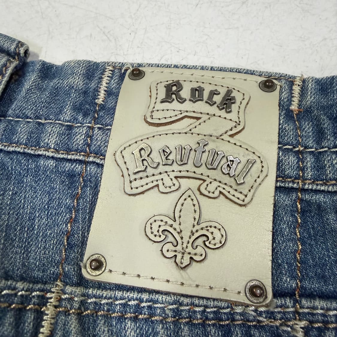 락리바이벌 데님 워싱 팬츠 (33) 상품이미지7