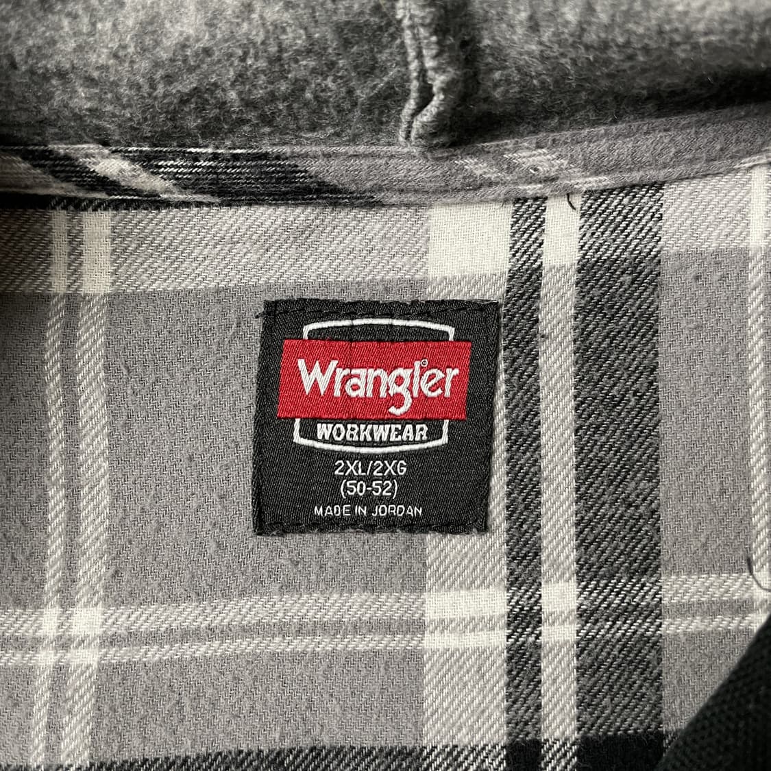 WRANGLER 랭글러 빈티지 블랙 코튼 후드셔츠 상품이미지8