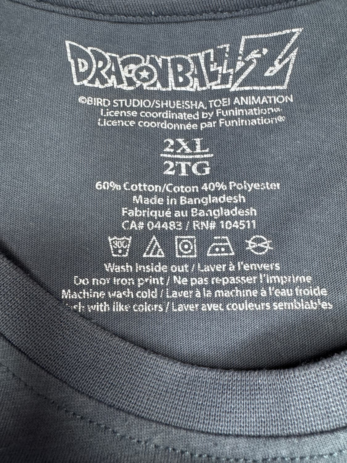 빈티지 드래곤볼Z DRAGONBALL Z 손오공 티셔츠 2XL 상품이미지3