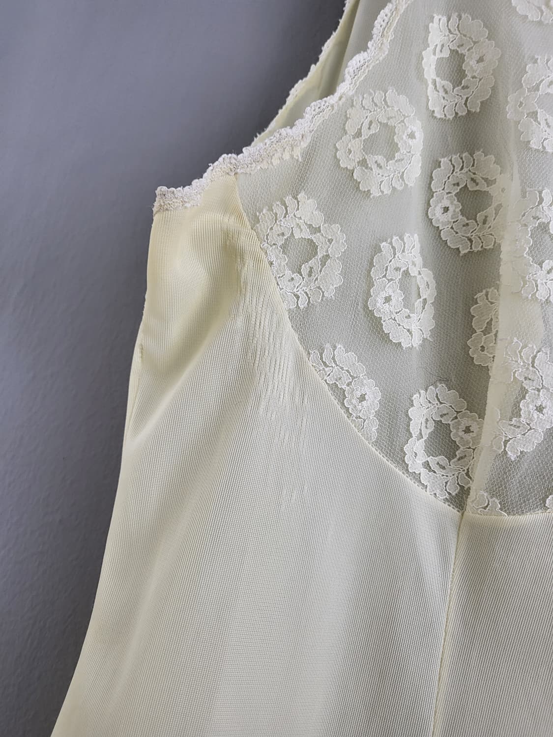 빈티지 버터 플라워 슬립 드레스 상품이미지5