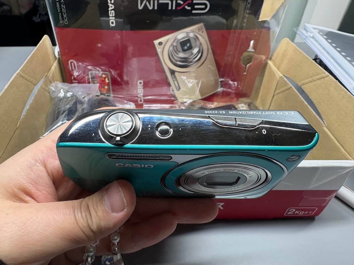 카시오 엑슬림z2300 풀박S급 상품이미지3