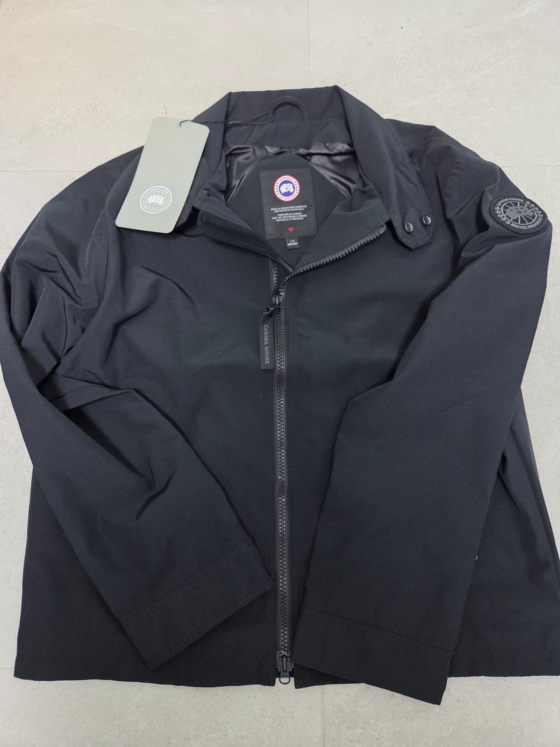 캐나다구스 남성 블랙 자켓 상품이미지1