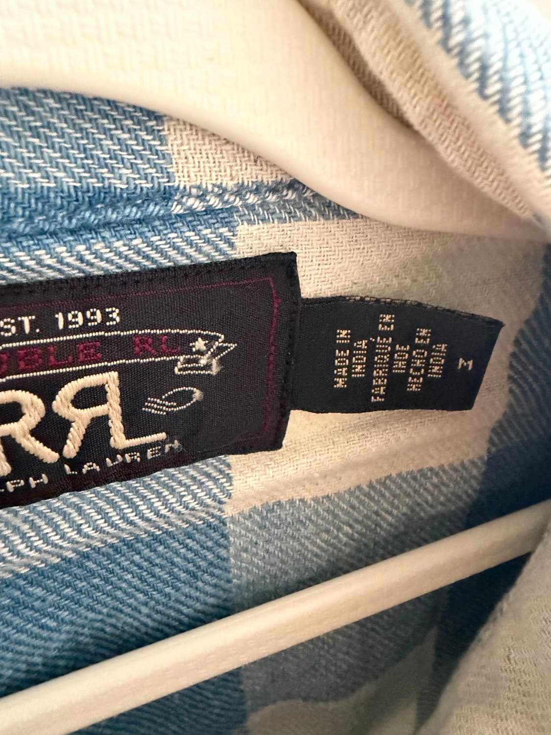 RRL 더블알엘 플래드 웨스턴 셔츠 M 상품이미지2