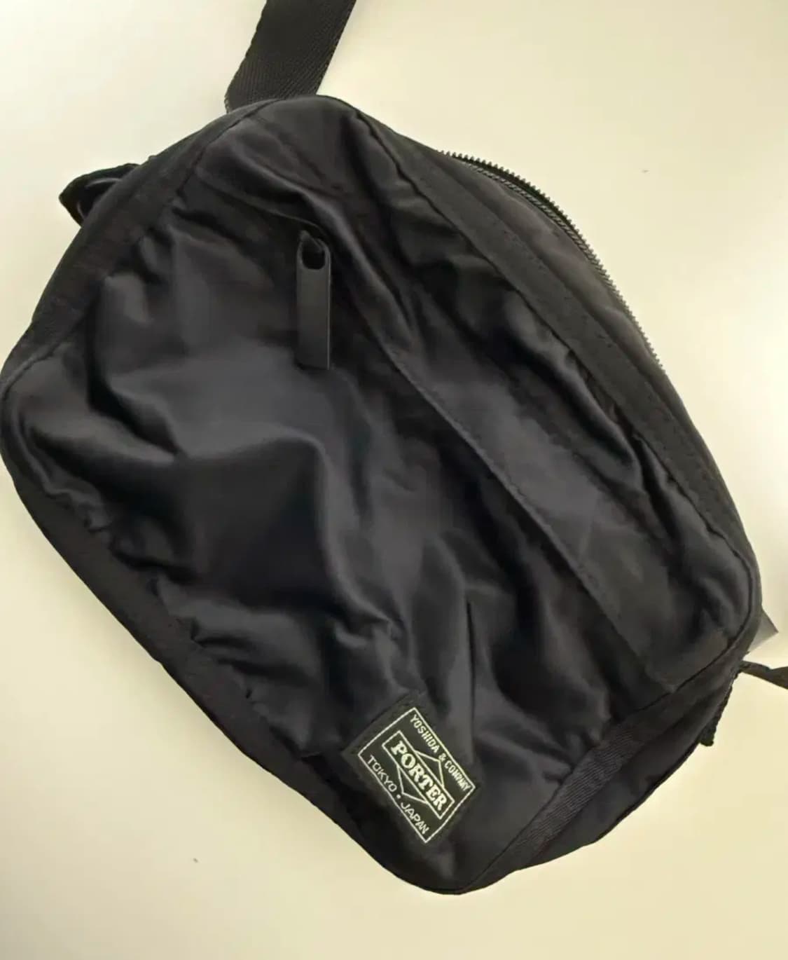 요시다포터 프레임 블랙 숄더백(사용감 없음) 상품이미지6