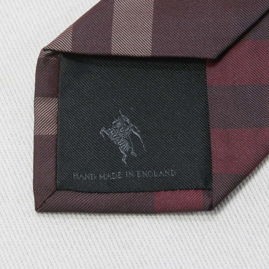 버버리 체크 넥타이 상품이미지5