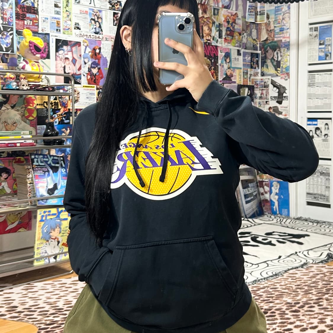 나이키 엔비에이 레이커스 후드티 상품이미지2